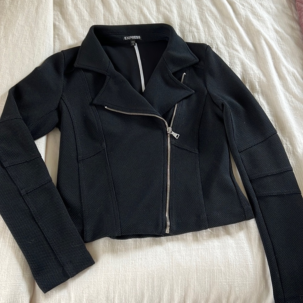 Express moto style jacket